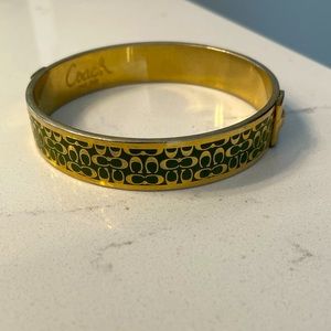 Coach bangle bracelet